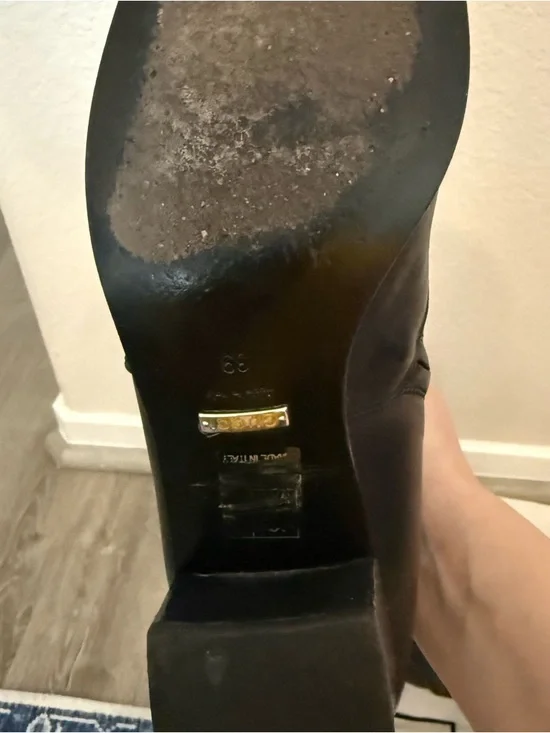 Gucci Dionysus Black Leather Ankle Boots 39 - Picture 10 of 11